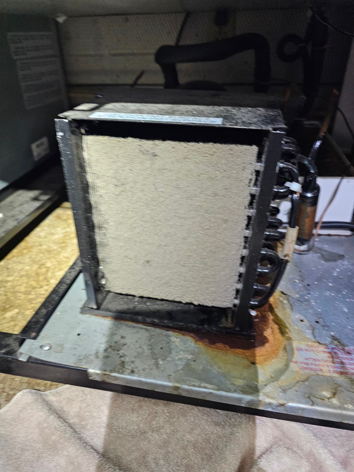 HVAC Coil Cleaning before