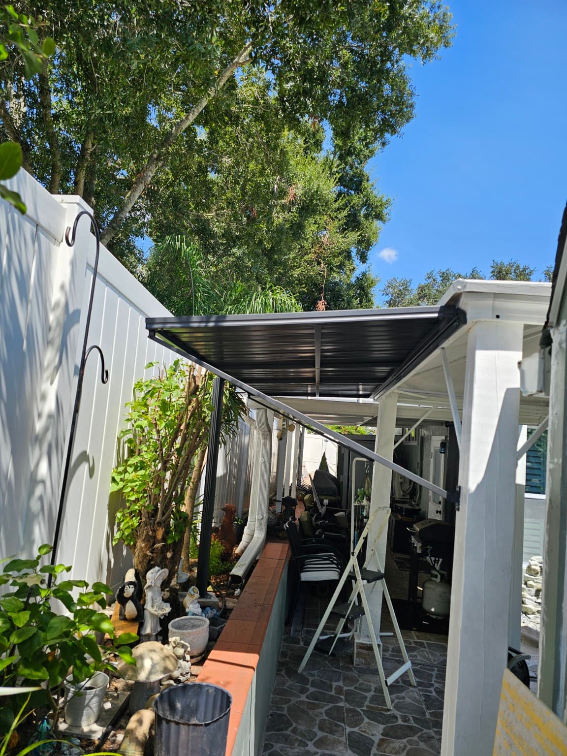 Patio Cover Project after